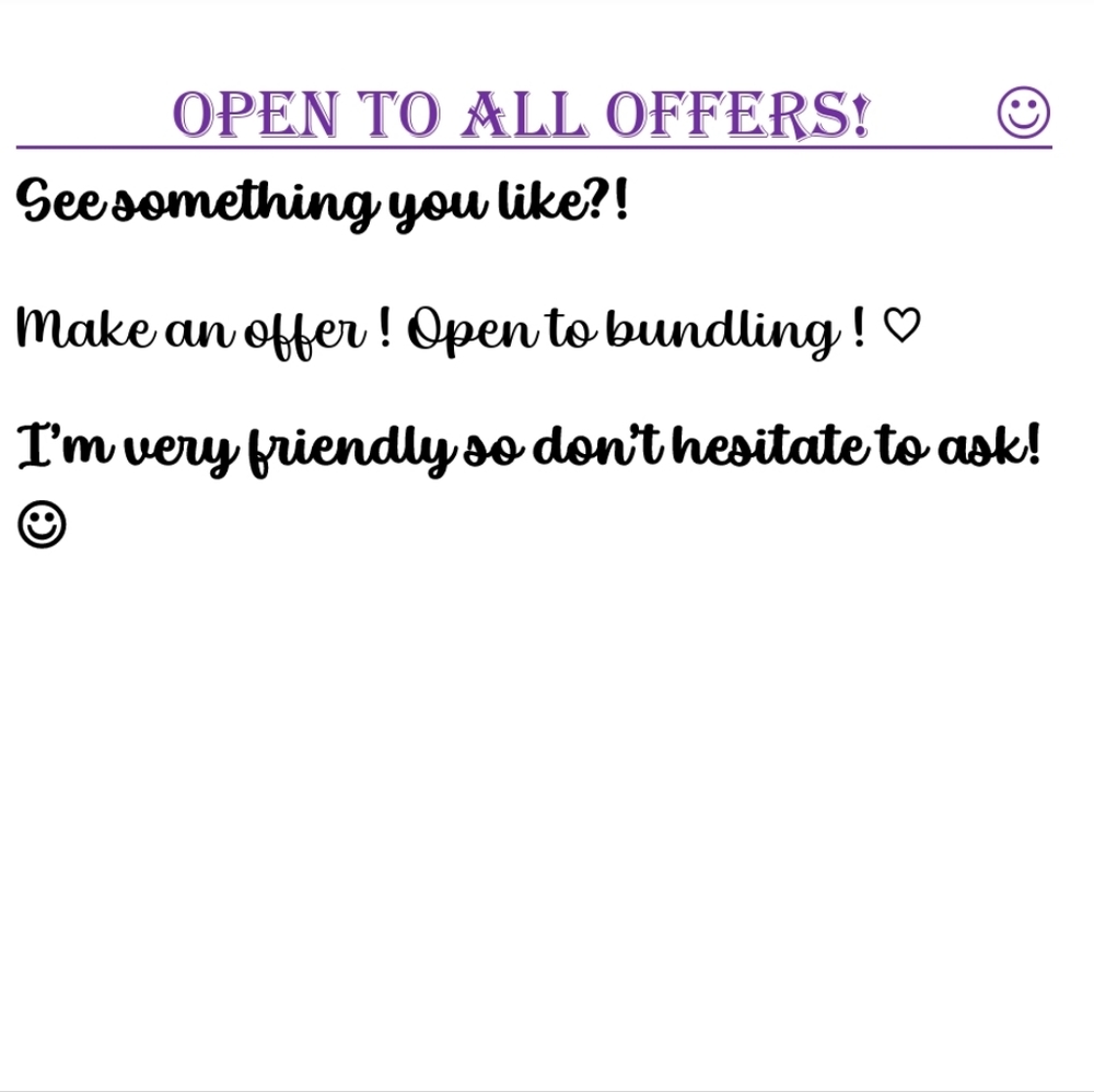 I'm doing a big sale today!!! 1/2 price items!!